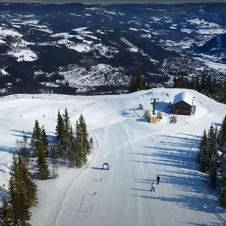 アパート Perfect Christmas Atmosphere! Beautiful At Skagahogdi With Panoramic View