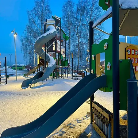 アパート Perfect Christmas Atmosphere! Beautiful At Skagahogdi With Panoramic View