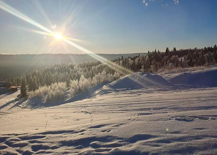 ! Spring Time! Beautiful At Skagahogdi With Panoramic View Lägenhet *