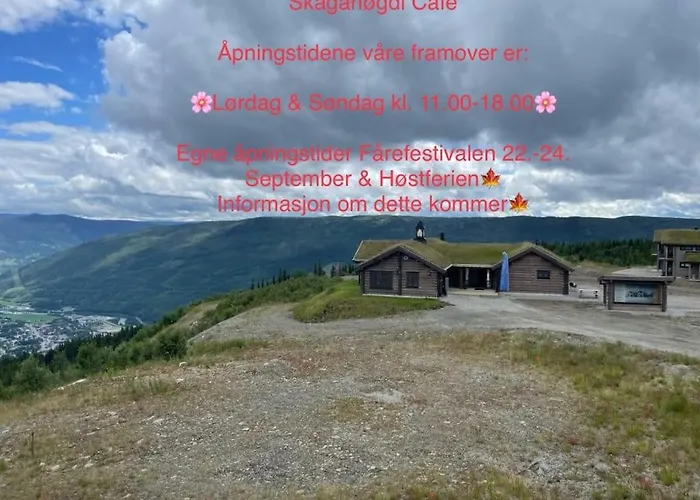 ! Spring Time! Beautiful At Skagahogdi With Panoramic View * Gol